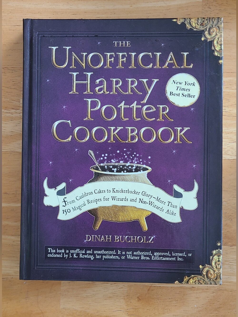 The Unofficial Harry Potter Cookbook Hardcover New